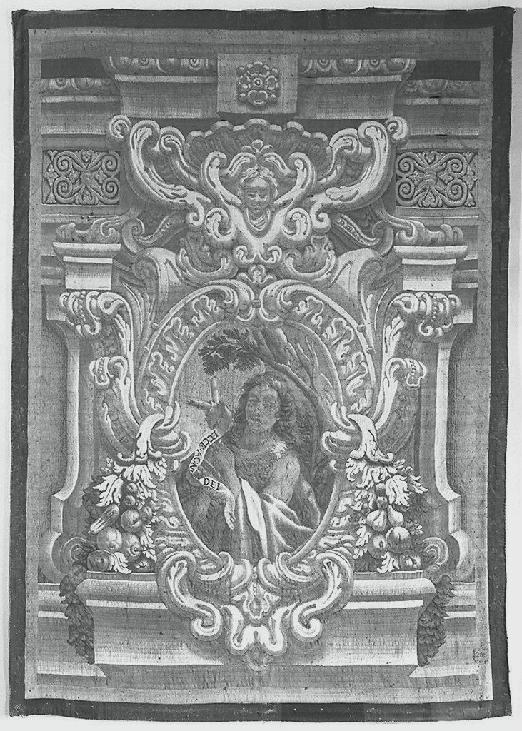 Arazzo con San Giovanni Battista - Galleria del Costume, Deposito Arazzi,Palazzo Pitti, Firenze